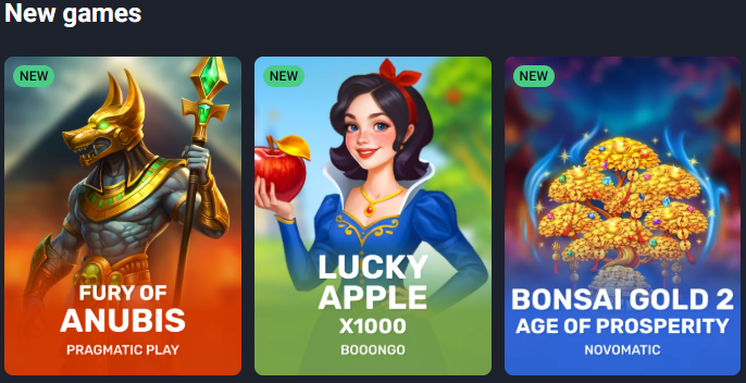 SpinBoss slots game library grid